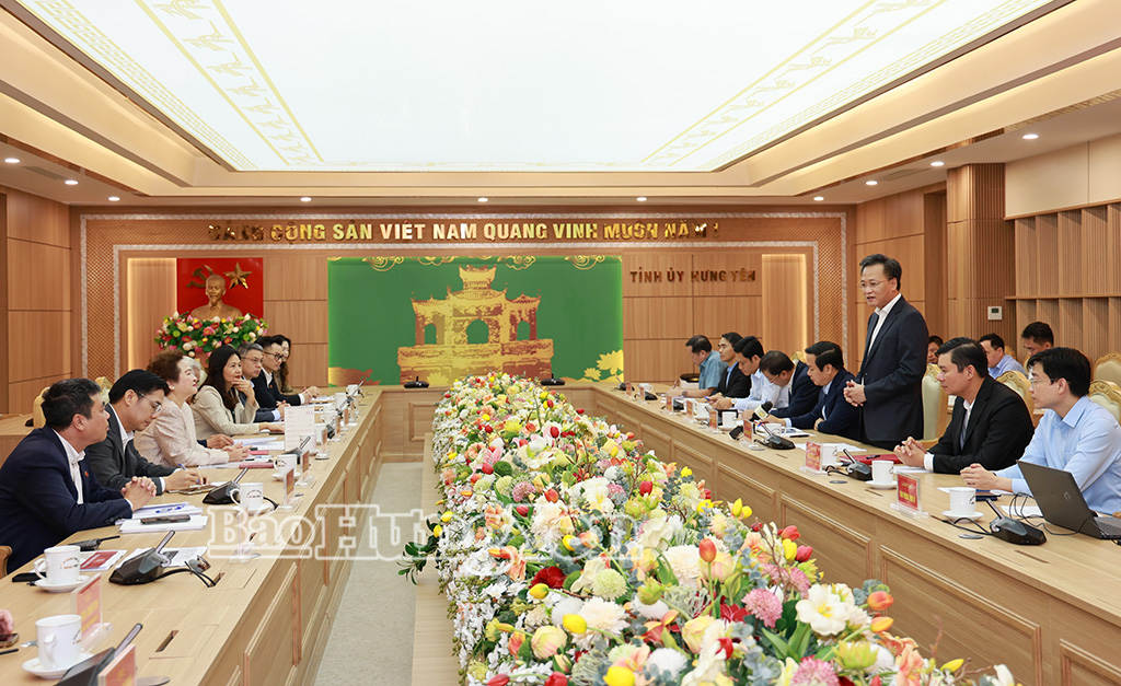 Hưng Yên luôn chào đón các nhà đầu tư, nhất là những nhà đầu tư lớn như Tập đoàn BRG