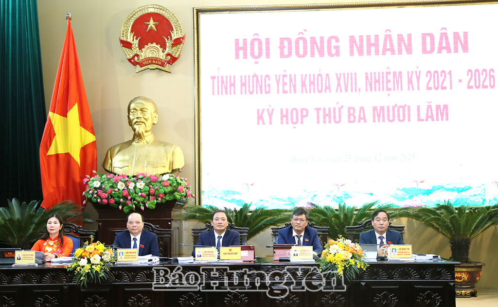 Kỳ họp thứ ba mươi lăm, HĐND tỉnh khóa XVII thông qua nhiều nghị quyết quan trọng