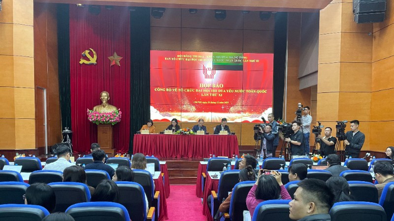 2.025 đại biểu chính thức dự Đại hội Thi đua yêu nước toàn quốc lần thứ XI