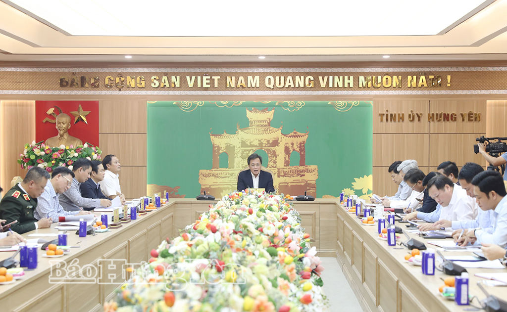 Hưng Yên: Thảo luận các giải pháp nhằm thúc đẩy tăng trưởng kinh tế 2 con số năm 2026