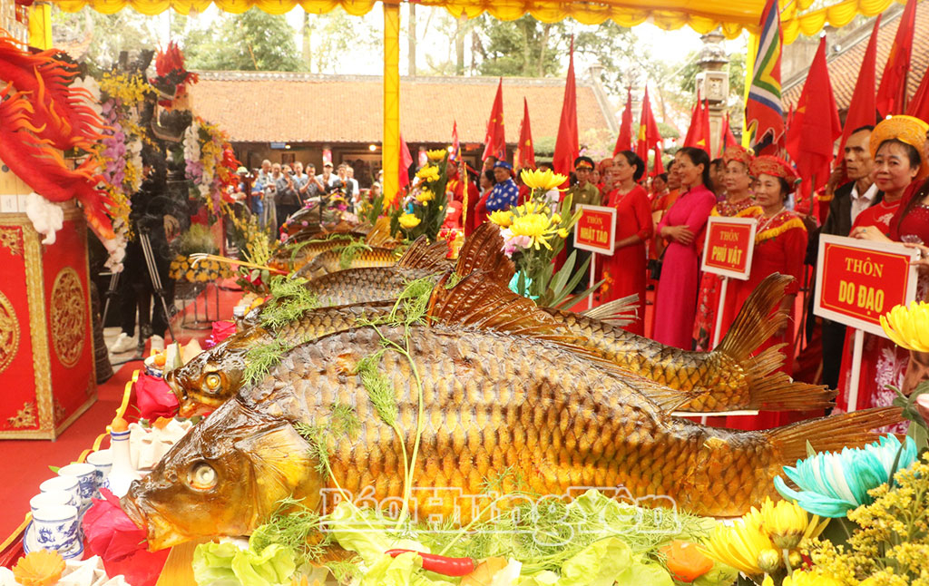 Độc đáo hội thi cỗ cá tại Lễ hội đền Trần tỉnh Hưng Yên năm 2026