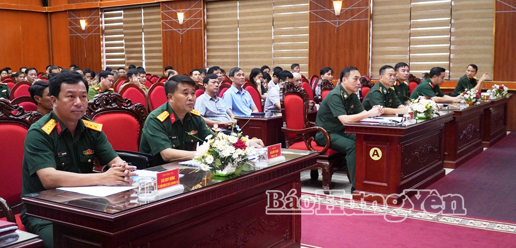 Bộ CHQS tỉnh: Bồi dưỡng lý luận diễn tập tác chiến phòng thủ năm 2025