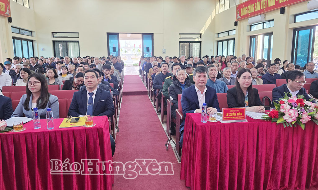 Xã Vũ Tiên: Tổng kết công tác lãnh đạo, chỉ đạo thực hiện nhiệm vụ chính trị năm 2025