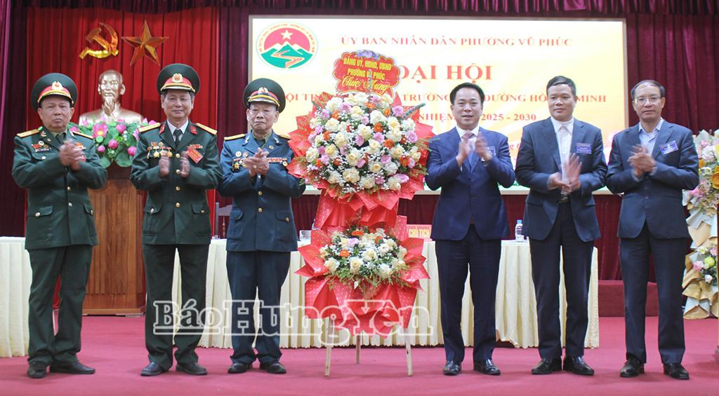 Đại hội Hội Truyền thống Trường Sơn – Đường Hồ Chí Minh phường Vũ Phúc lần thứ I