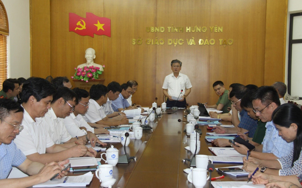 Triển khai nhiệm vụ tổ chức kỳ thi tốt nghiệp THPT năm 2023 trên địa bàn tỉnh