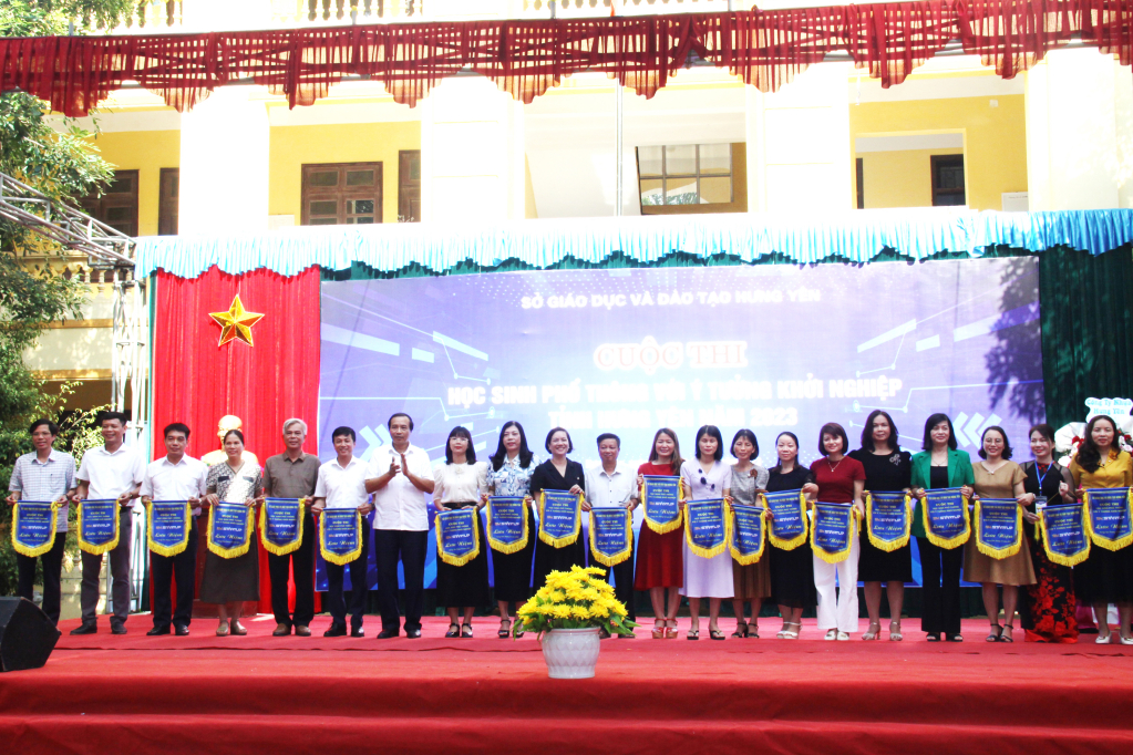 28 dự án tranh tài tại cuộc thi “Học sinh phổ thông với ý tưởng khởi nghiệp” tỉnh Hưng Yên năm 2023