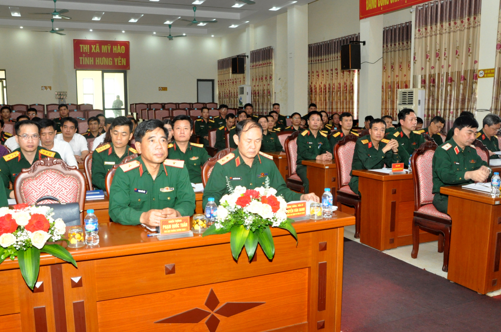 Đoàn công tác Ban Tuyển sinh quân sự Bộ Quốc phòng kiểm tra công tác tuyển sinh quân sự tại tỉnh Hưng Yên năm 2024