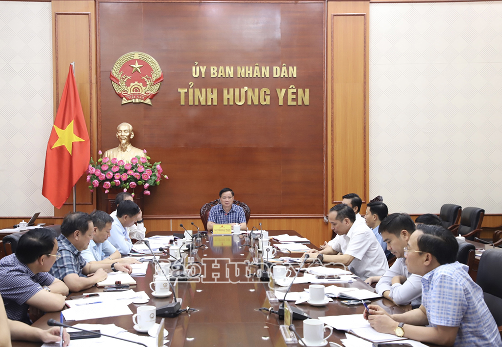 Chủ tịch UBND tỉnh Nguyễn Khắc Thận yêu cầu các sở, ngành, địa phương quyết liệt tháo gỡ vướng mắc trong công tác GPMB các dự án trọng điểm