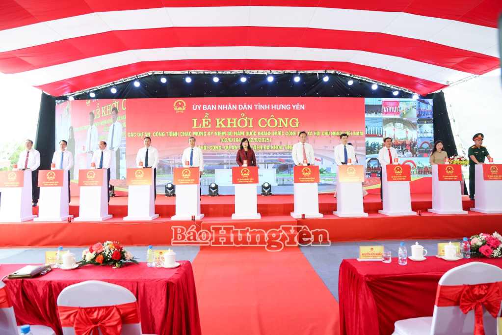 Khởi công xây dựng Bệnh viện Đa khoa tỉnh quy mô 1.200 giường