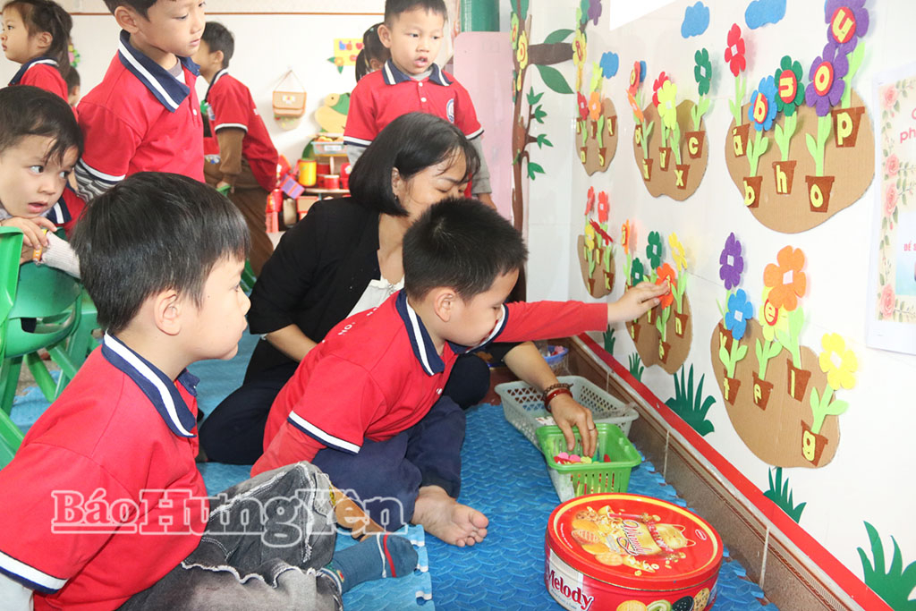 Hưng Yên có 412 trường mầm non đạt chuẩn quốc gia