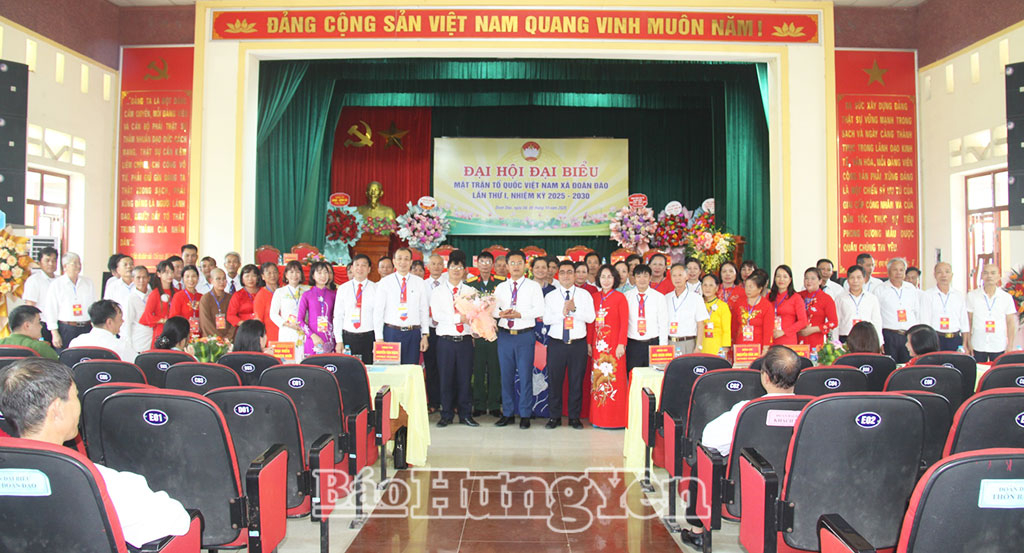 Đại hội đại biểu MTTQ Việt Nam xã Đoàn Đào lần thứ I, nhiệm kỳ 2025-2030