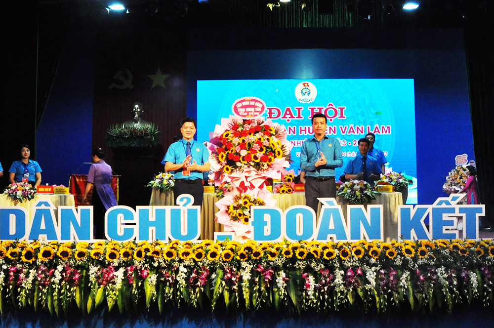 Đại hội Công đoàn huyện Văn Lâm lần thứ XII, nhiệm kỳ 2023 – 2028