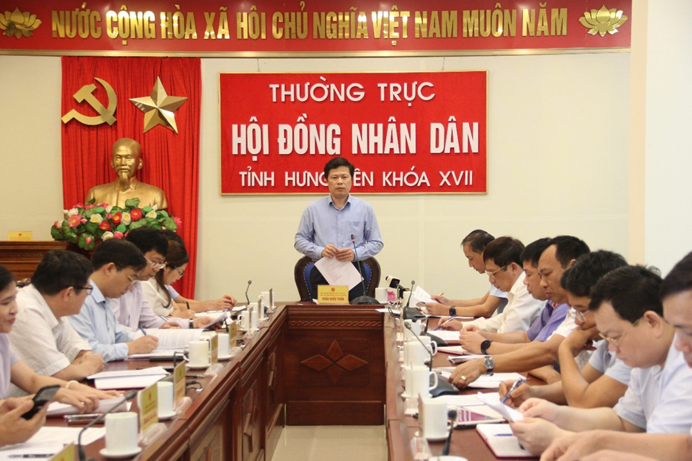 Hội nghị liên tịch thảo luận, thống nhất dự kiến nội dung, chương trình kỳ họp thứ Mười bốn – HĐND tỉnh khóa XVII