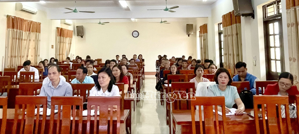 Trung tâm Chính trị xã Hoàng Hoa Thám: Bồi dưỡng và cập nhật kiến thức lý luận chính trị cho cán bộ tuyên giáo, dân vận cơ sở