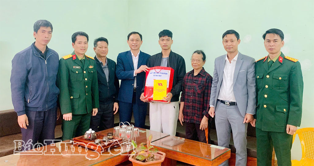 Tiếp thêm động lực để công dân yên tâm nhập ngũ