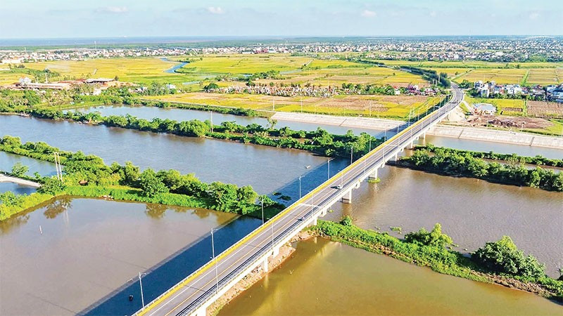 Tuyến đường bộ ven biển tỉnh Hưng Yên tạo động lực phát triển