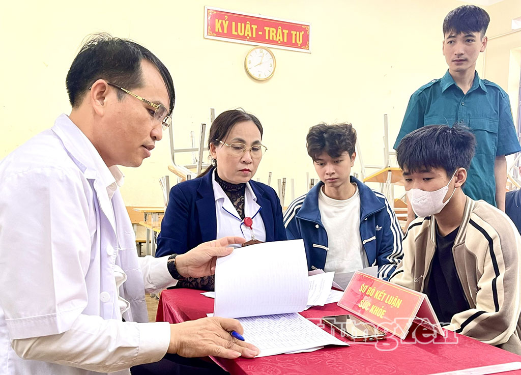 85 thanh niên phường Hồng Châu đủ điều kiện tham gia khám sơ tuyển nghĩa vụ quân sự năm 2026