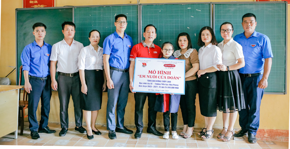 Mô hình “Em nuôi của Đoàn”