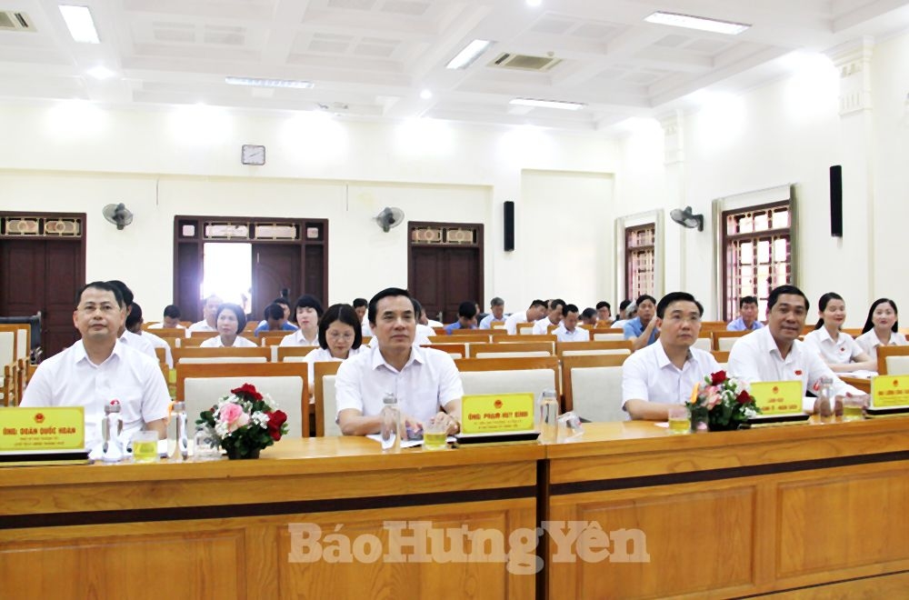 Kỳ họp thứ Bảy - HĐND thành phố Hưng Yên nhiệm kỳ 2021-2026