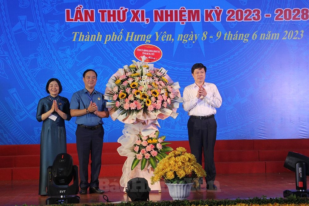 Đại hội Công đoàn thành phố Hưng Yên khóa XI, nhiệm kỳ 2023 -2028