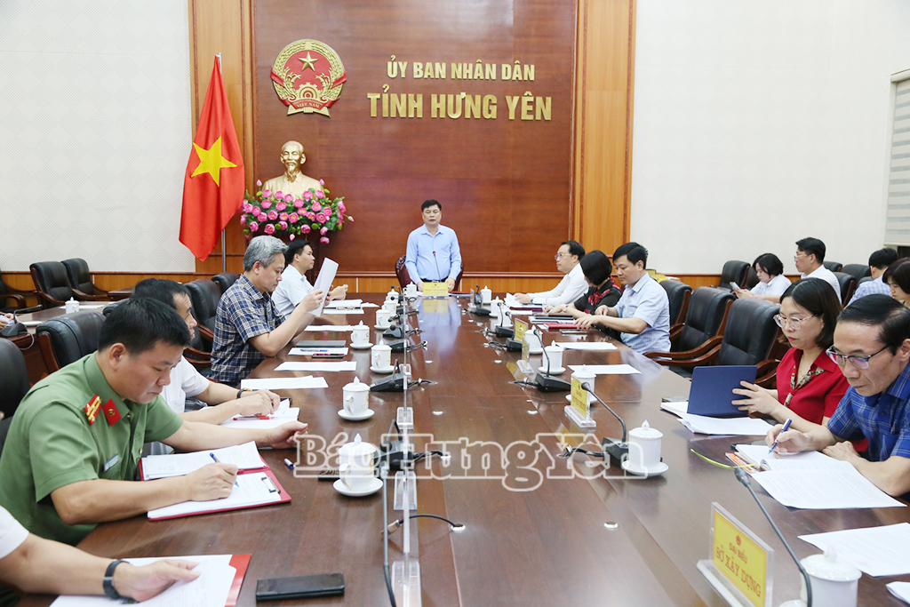 Hưng Yên tổ chức hội nghị trực tuyến đánh giá công tác tổ chức bộ máy, biên chế của UBND xã, phường