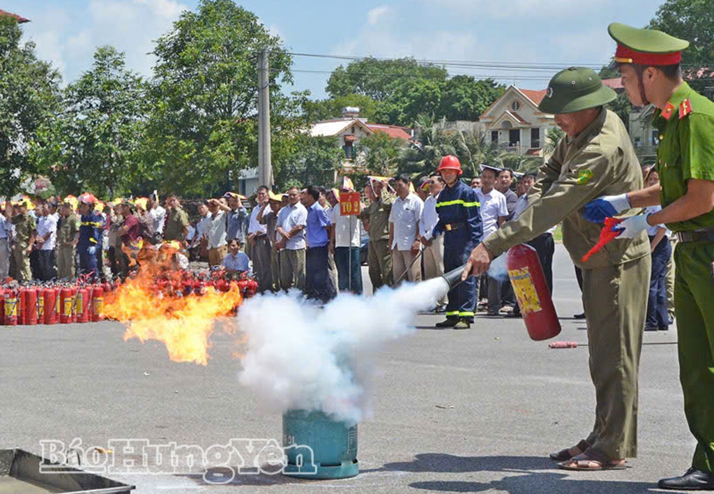Tăng cường phòng cháy tại các di tích trong mùa nắng nóng