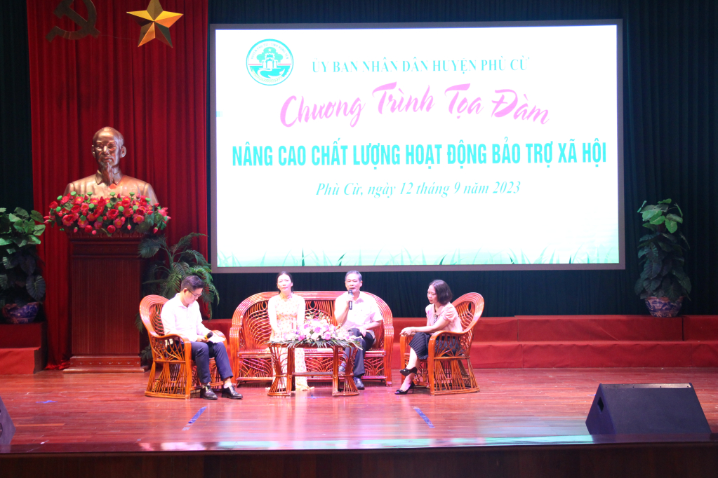 Tọa đàm nâng cao chất lượng hoạt động bảo trợ xã hội