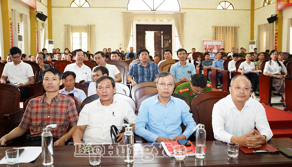 Xã Xuân Trúc: Học tập, quán triệt Nghị quyết Đại hội Đảng bộ xã lần thứ I, nhiệm kỳ 2025 - 2030