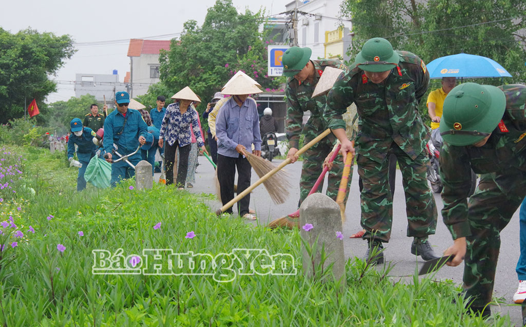 Lực lượng vũ trang tỉnh trong xây dựng nông thôn mới
