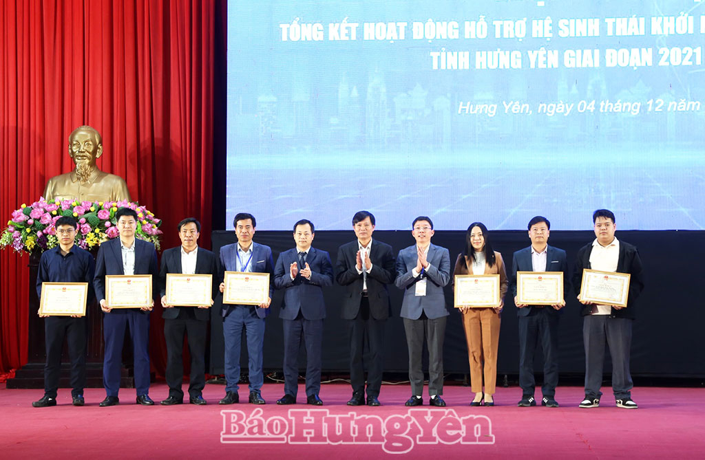 Tổng kết hỗ trợ hệ sinh thái khởi nghiệp đổi mới sáng tạo