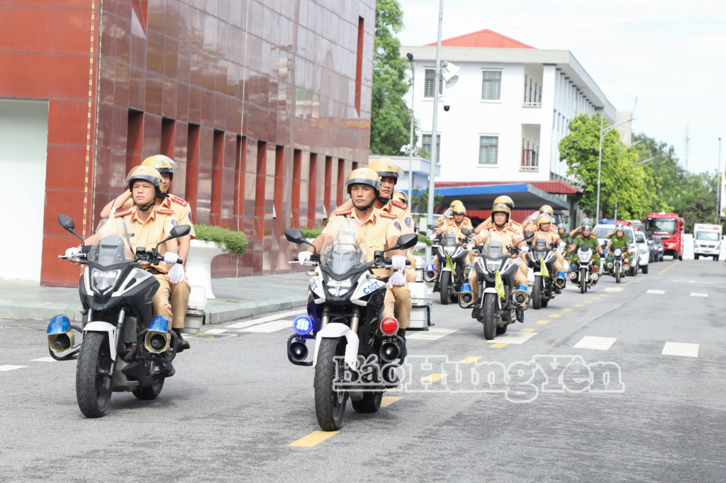 Tăng cường công tác bảo đảm an ninh, trật tự, an toàn giao thông, phòng, chống cháy nổ dịp Lễ Kỷ niệm 80 năm Cách mạng tháng Tám, Quốc khánh 2/9