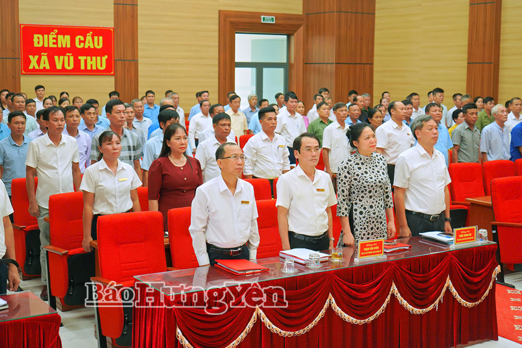 HĐND xã Vũ Thư thông qua 2 nghị quyết về phê duyệt phân bổ, điều chỉnh kế hoạch vốn đầu tư công 