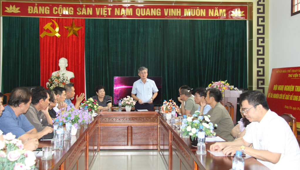 Triển khai công tác chuẩn bị lễ khai mạc Triển lãm Mỹ thuật khu vực II lần thứ 28 tại tỉnh Hưng Yên