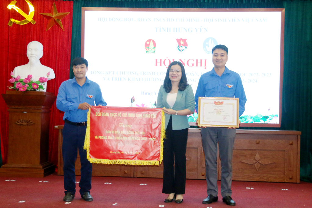 Triển khai chương trình công tác Đoàn, Hội, Đội năm học 2023 - 2024