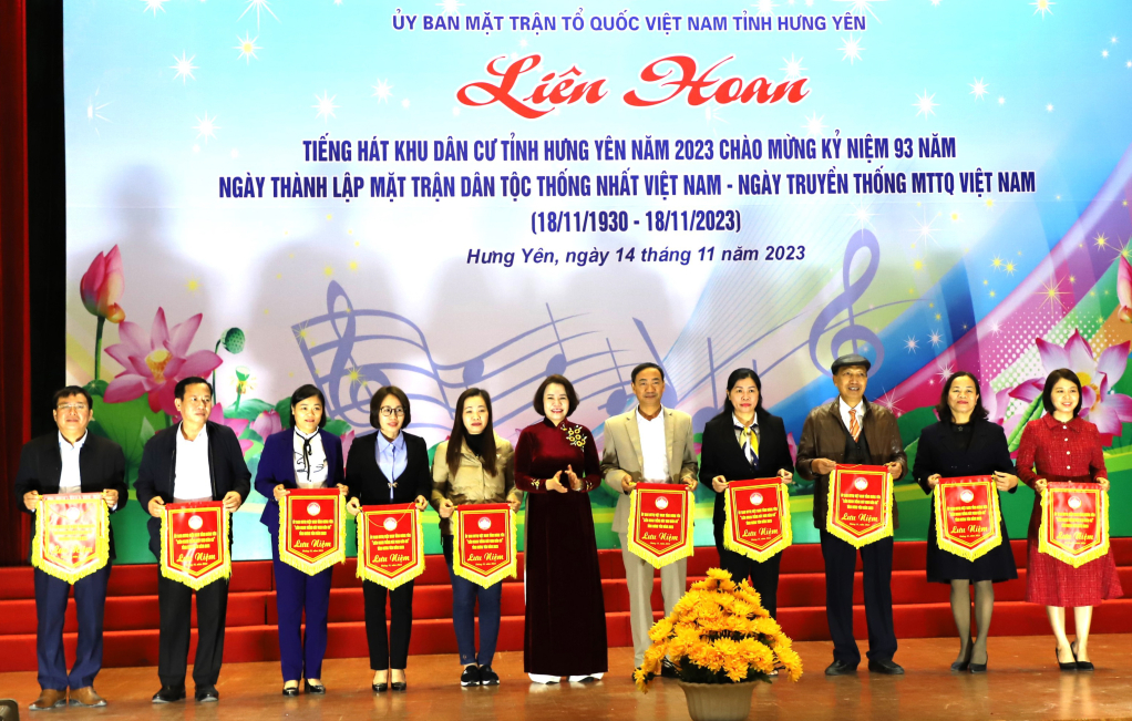 Liên hoan tiếng hát khu dân cư tỉnh Hưng Yên năm 2023