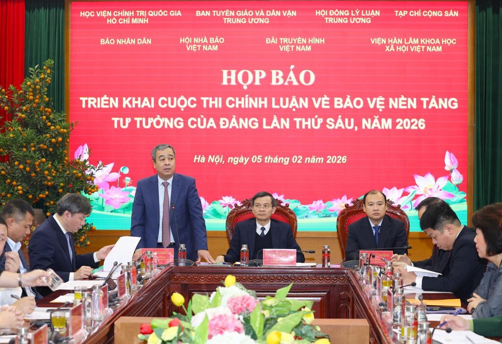 Triển khai Cuộc thi chính luận về bảo vệ nền tảng tư tưởng của Đảng lần thứ Sáu năm 2026