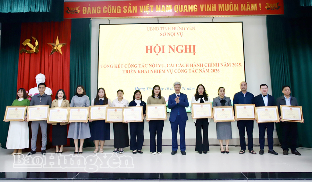 Triển khai nhiệm vụ công tác nội vụ, cải cách hành chính năm 2026