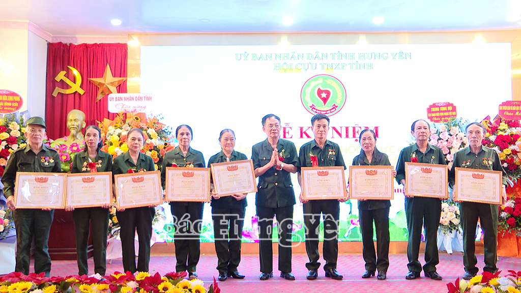 Kỷ niệm 18 năm thành lập Hội Cựu Thanh niên xung phong tỉnh Hưng Yên