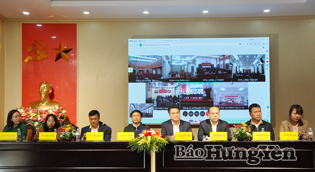 Hội nghị tiếp xúc cử tri để vận động bầu cử đối với người ứng cử đại biểu HĐND tỉnh khóa XVIII, đơn vị bầu cử số 3