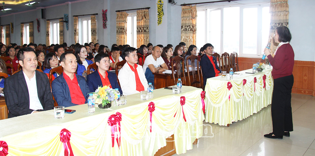 Nâng cao năng lực cho đội ngũ tình nguyện viên chữ thập đỏ