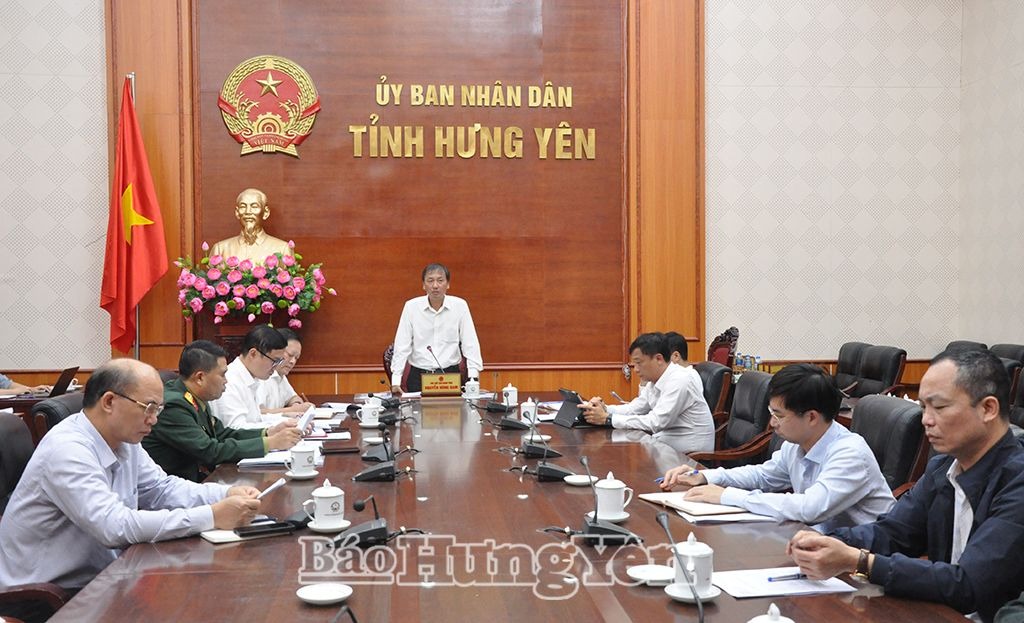 Họp Ban Chỉ đạo cấp tỉnh về kiểm kê đất đai, lập bản đồ hiện trạng sử dụng đất năm 2024