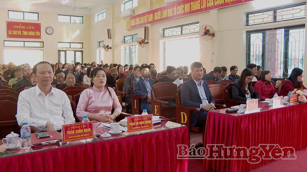 Xã Thư Vũ hoàn thành vượt nhiều chỉ tiêu kinh tế-xã hội năm 2025