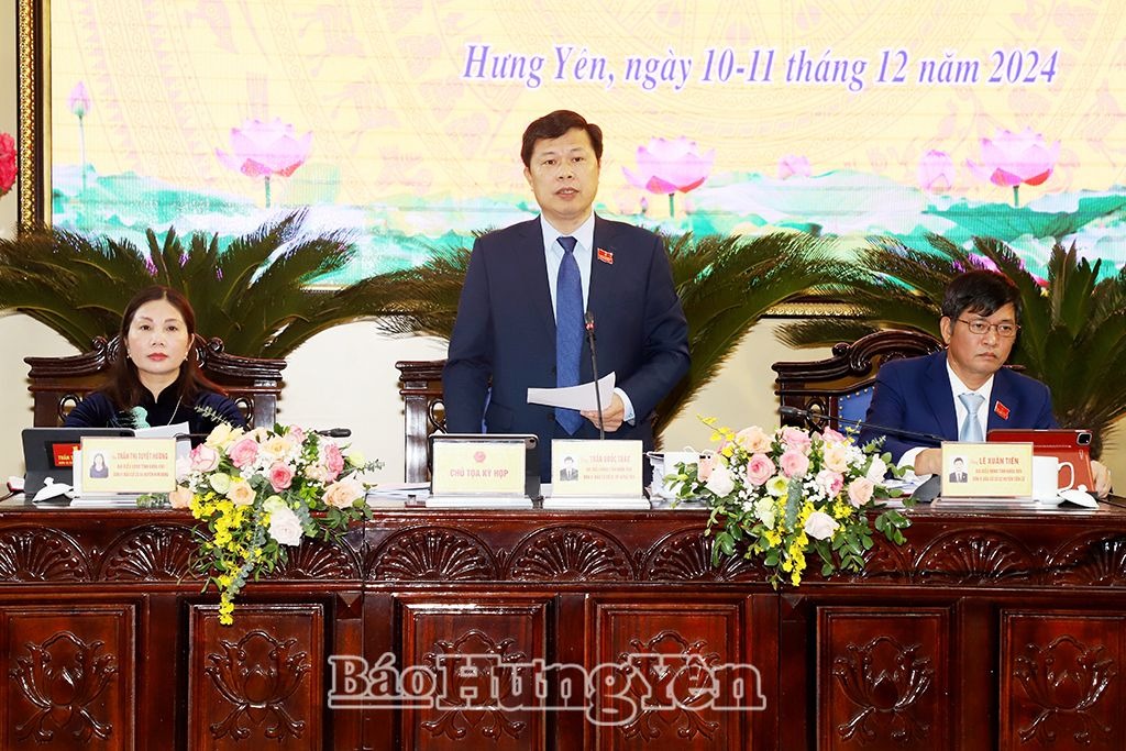 Ngày làm việc thứ hai, Kỳ họp thứ 23, HĐND tỉnh khóa XVII