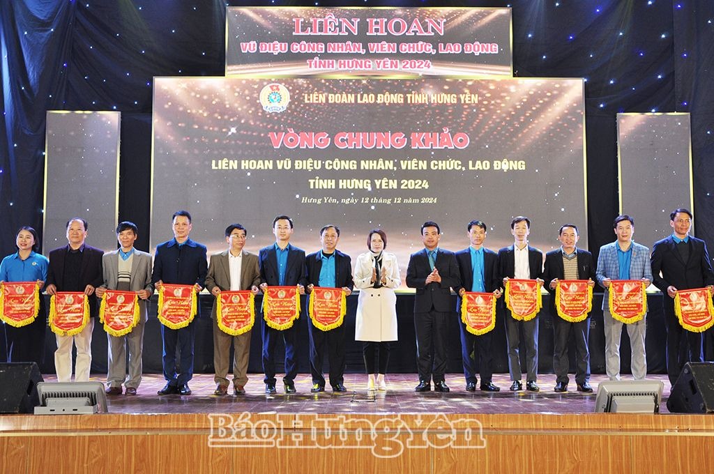 Vòng chung khảo liên hoan “Vũ điệu công nhân, viên chức, lao động” tỉnh Hưng Yên năm 2024 