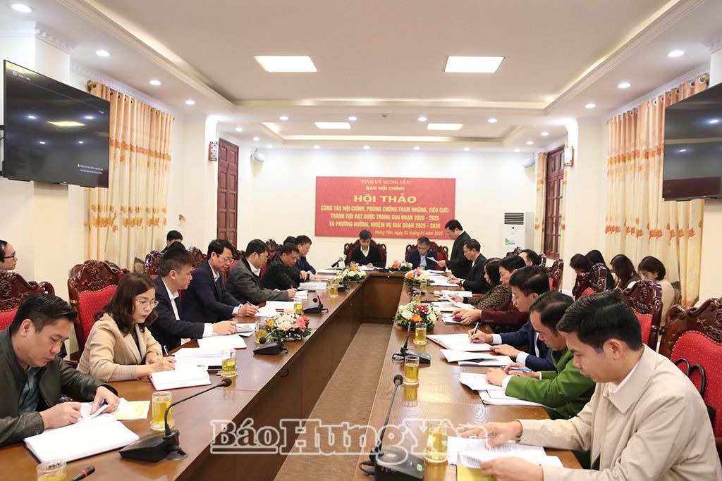 Đổi mới, nâng cao hiệu lực, hiệu quả công tác nội chính; phòng, chống tham nhũng, lãng phí, tiêu cực