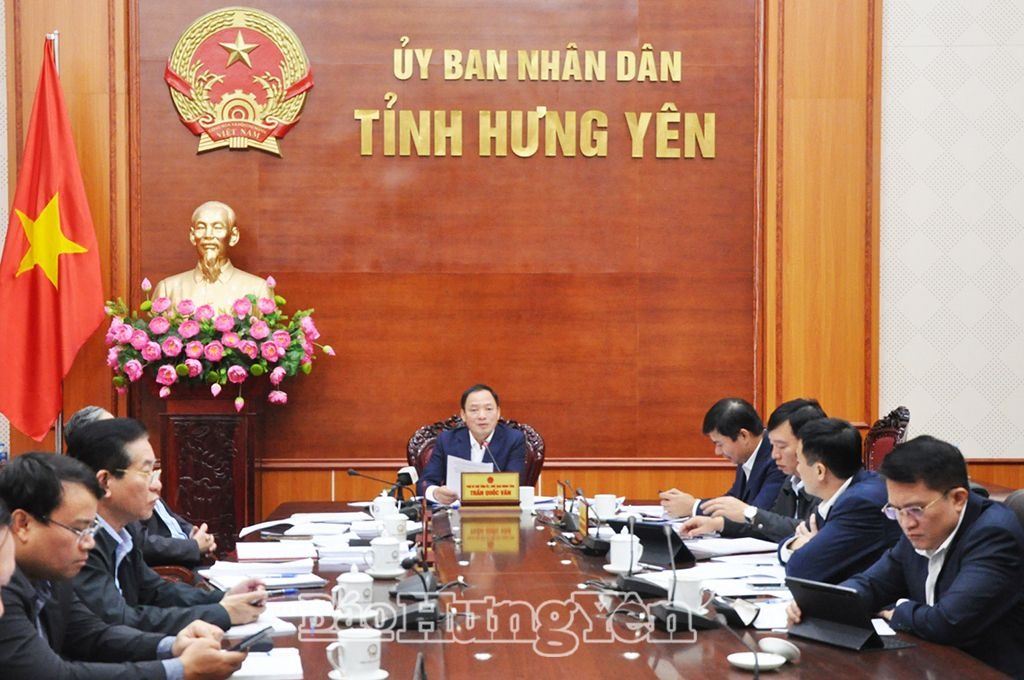Họp Ban cán sự Đảng và thành viên UBND tỉnh