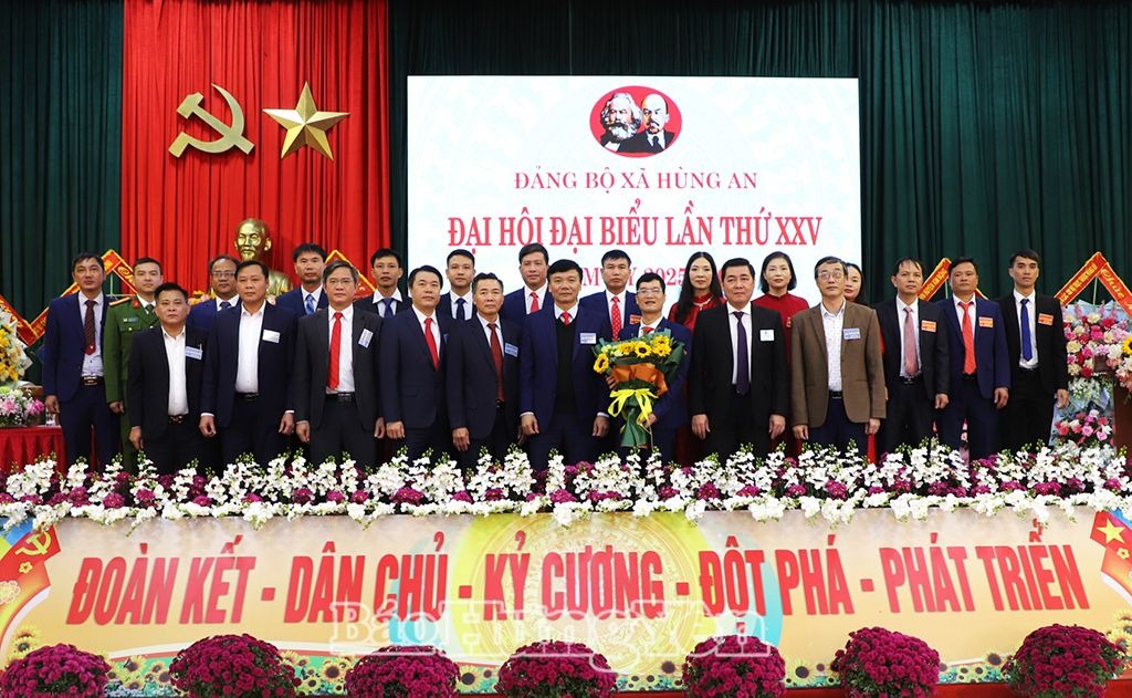 Đại hội đại biểu Đảng bộ xã Hùng An lần thứ XXV, nhiệm kỳ 2025 - 2030