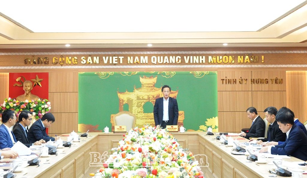 Lãnh đạo tỉnh gặp mặt các chủ đầu tư xây dựng hạ tầng khu công nghiệp và cụm công nghiệp