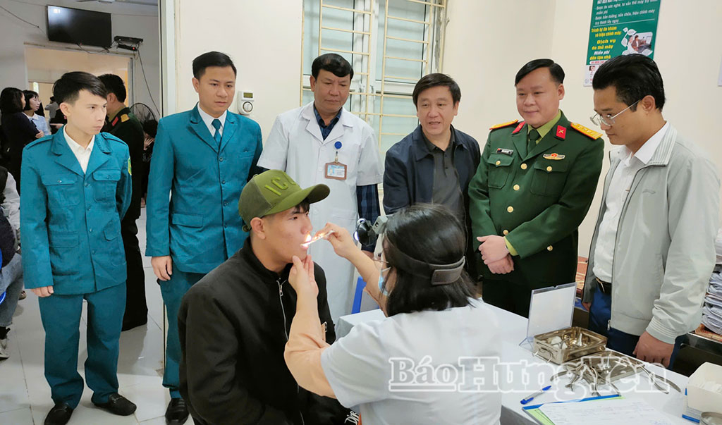 Khám tuyển sức khỏe nghĩa vụ quân sự năm 2026