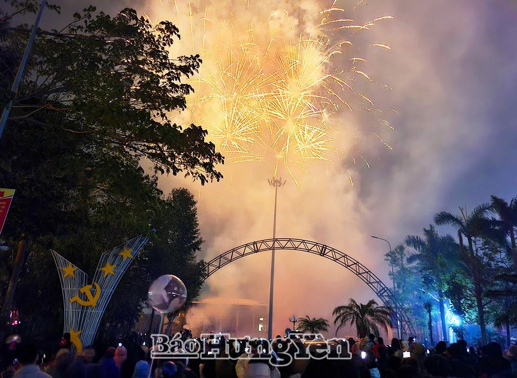 Rực rỡ pháo hoa chào đón năm mới Ất Tỵ 2025